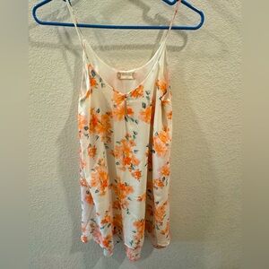 Floral mini dress